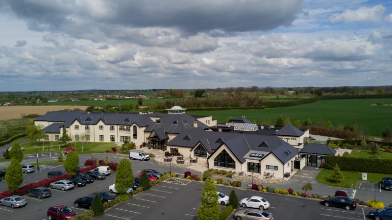Clanard Court Hotel birds eye view