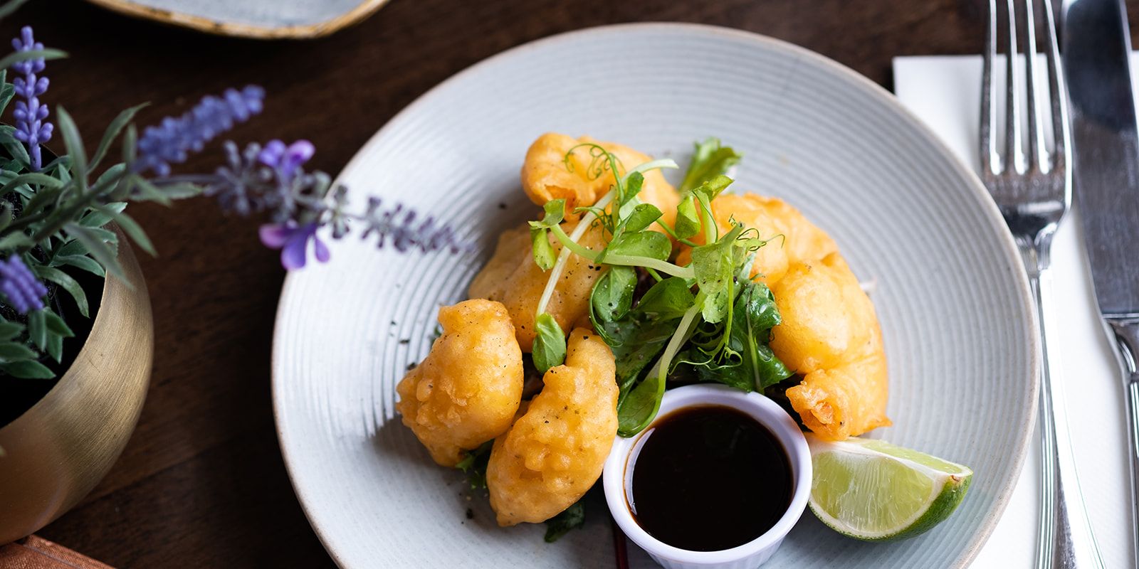 Tempura Battered Prawns