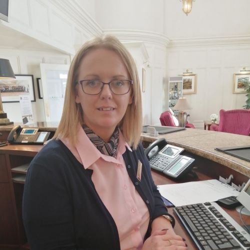 Martina Flinter, Reception Manager, Clanard Court Hotel