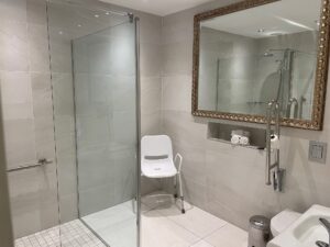 Room 103 ensuite bathroom