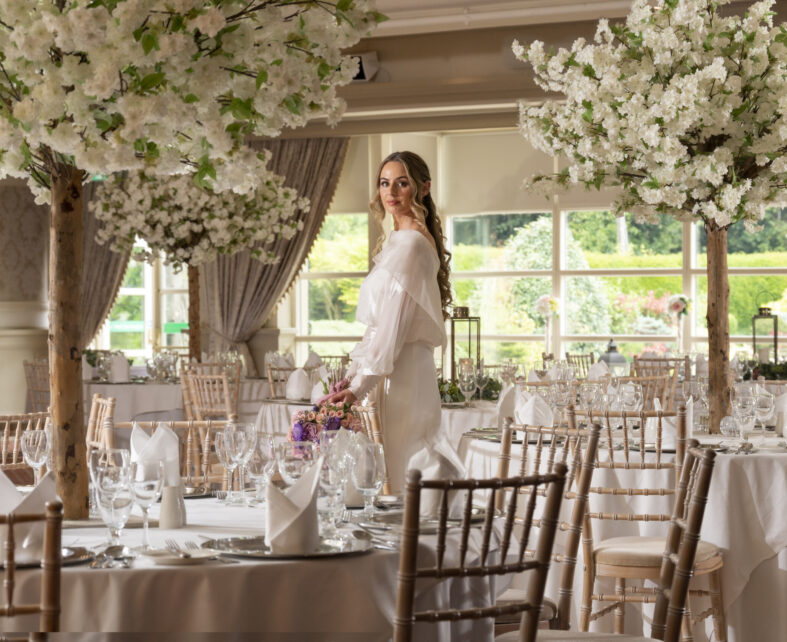 Cherry Blossom Decor Clanard Court Weddings