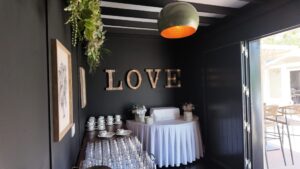 Food Servery Area in Garden Lounge