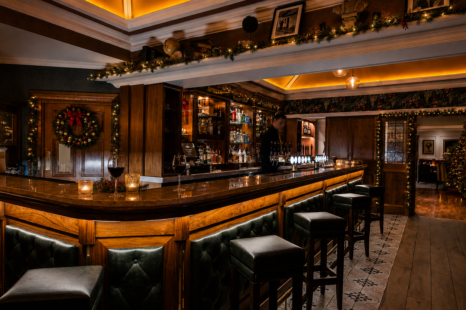 Baileys Bar at Christmas