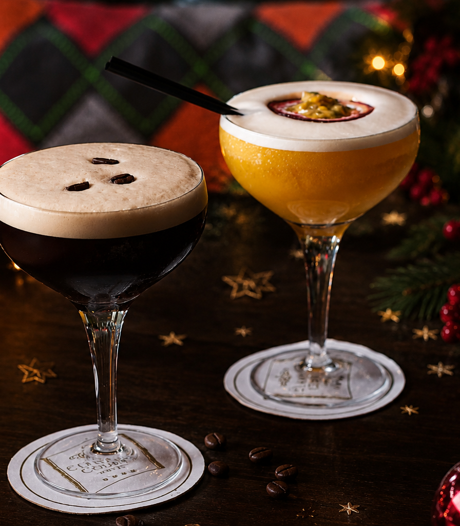 Cocktails at Christmas in Baileys Bar